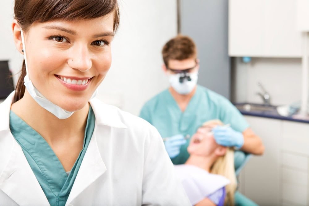 Dental office team ready to welcome new patients